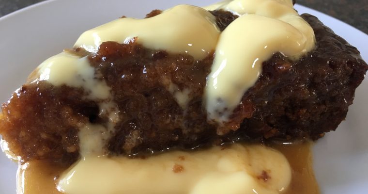 Malva pudding – a South African dish.